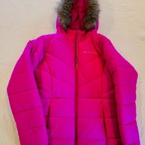 Women's Pink Columbia Coat